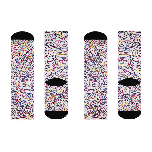 DOODLE SOCK [ONE]