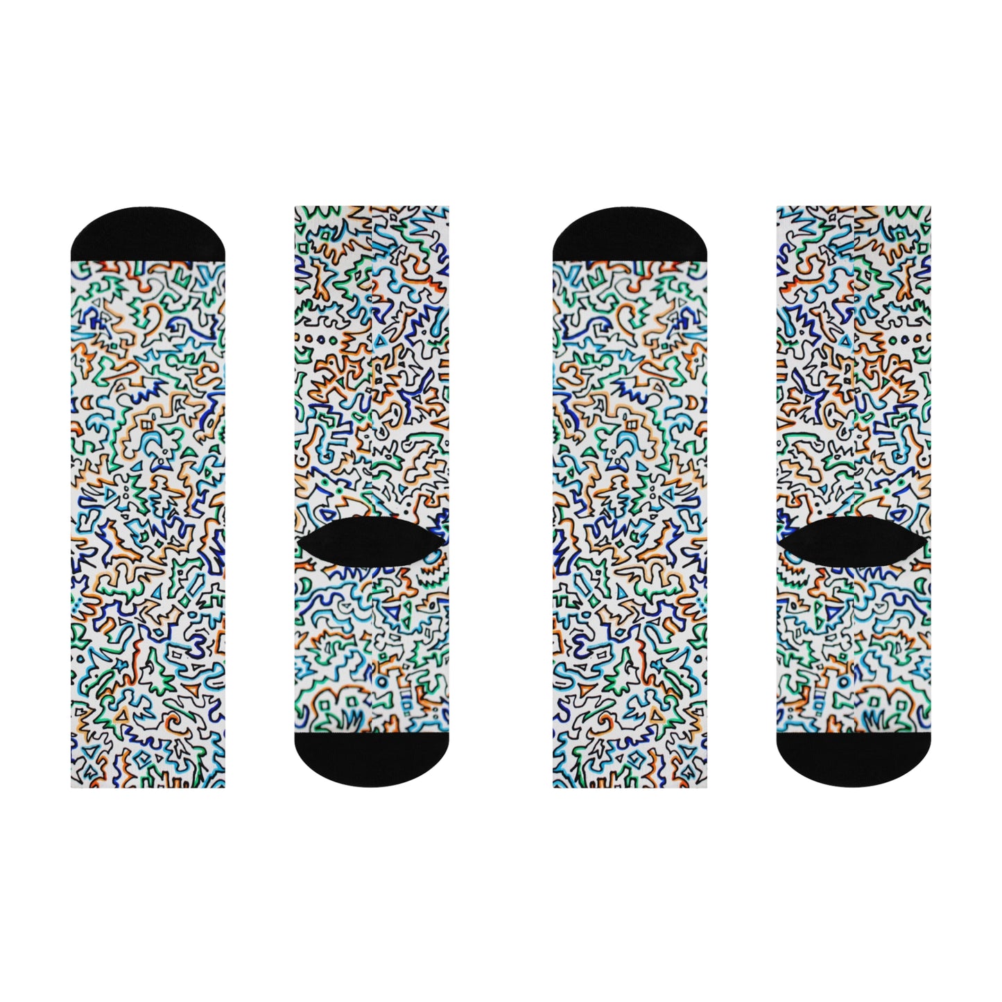 DOODLE SOCK [EIGHT]