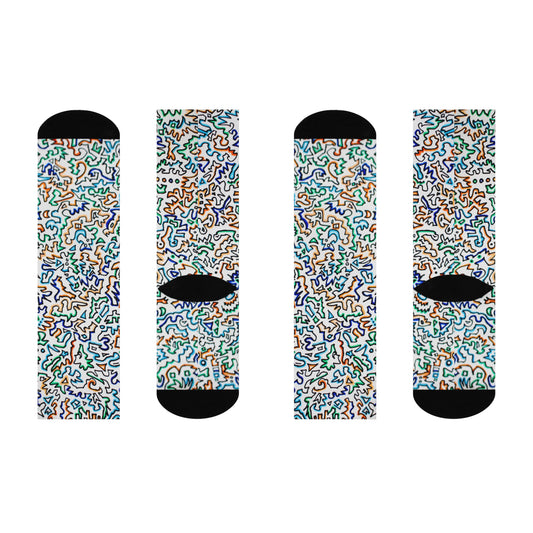 DOODLE SOCK [EIGHT]